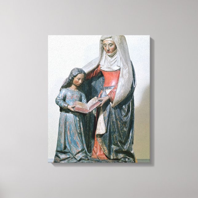 Lienzo Santa Ana y la Virgen, 1500-30 (Anverso)