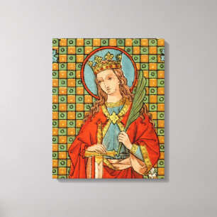 Lienzo Santa Bárbara (JP 01) 16"x20"x1.5"