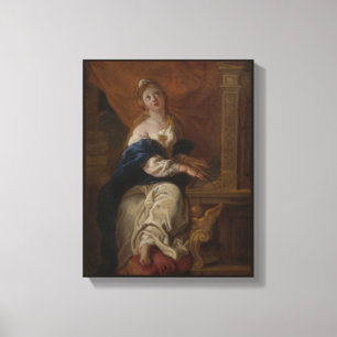 Lienzo Santa Cecilia   c.1700 (Petróleo en papel)
