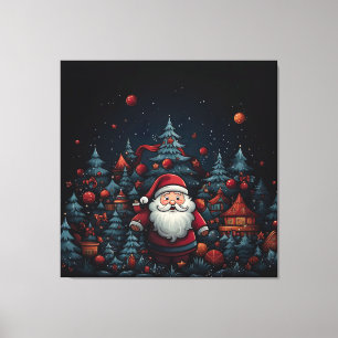 Lienzo Santa Claus