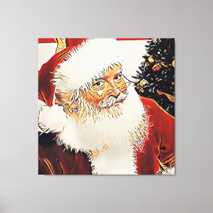 Lienzo Santa Claus -