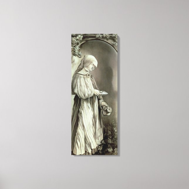 Lienzo Santa Isabel de Hungría 1509 (Anverso)