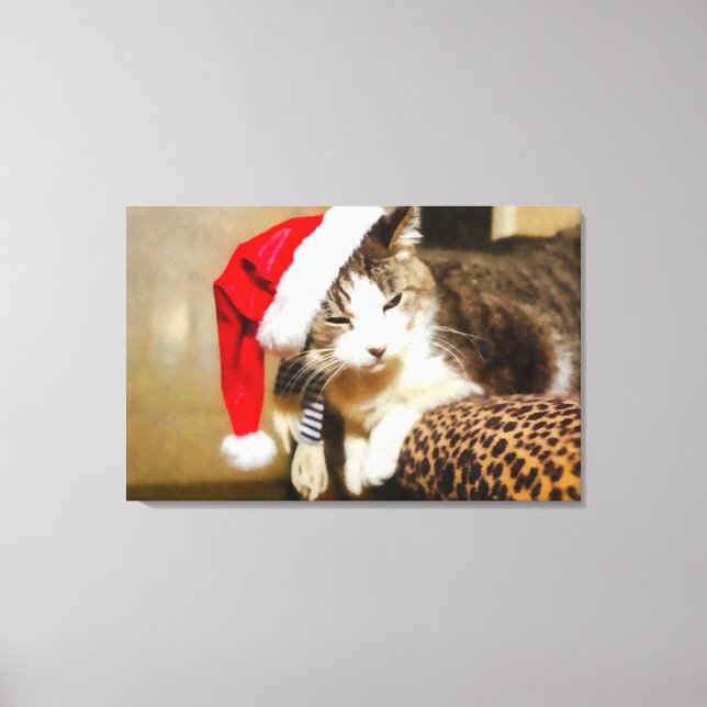 Lienzo Santa Kitty Painterly (Anverso)
