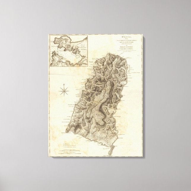 Lienzo Santa Lucía (Anverso)