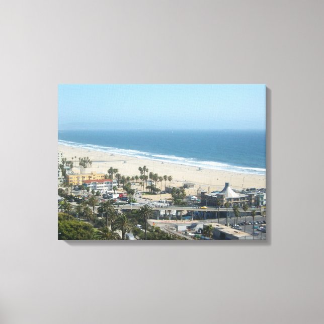 LIENZO SANTA MONICA, CA CANVAS #1 (Anverso)
