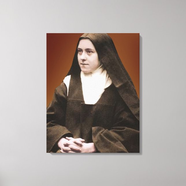 Lienzo Santa Teresa de Lisieux (Anverso)