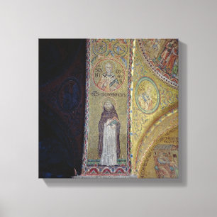 Lienzo Santo Domingo y San Nicolás, mosaico en el atrio