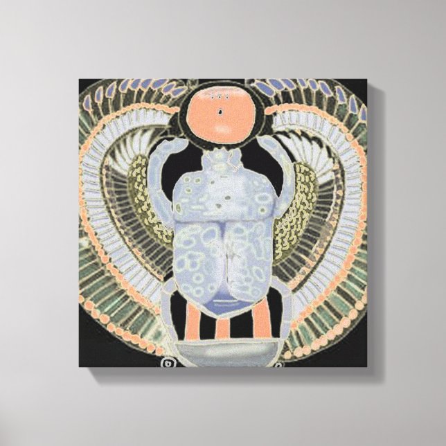 Lienzo Santo Escarab (Anverso)