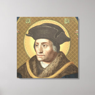 Lienzo Santo Tomás Moro (SAU 026) 24"x24"