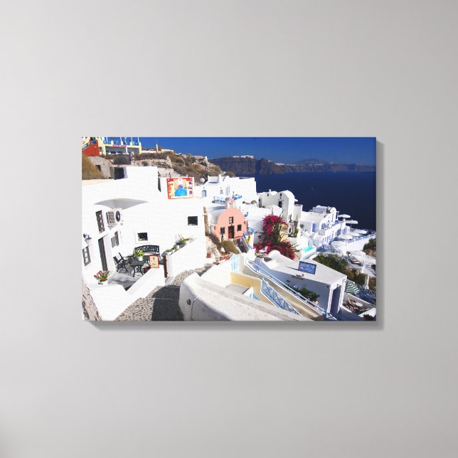 Lienzo Santorini Canvas (Anverso)