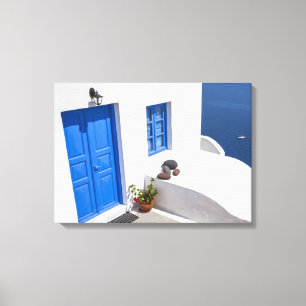 Lienzo Santorini Grecia