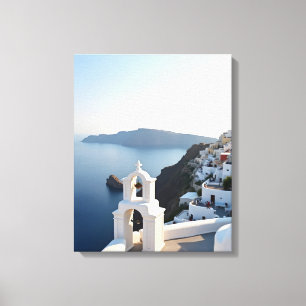 Lienzo Santorini Grecia