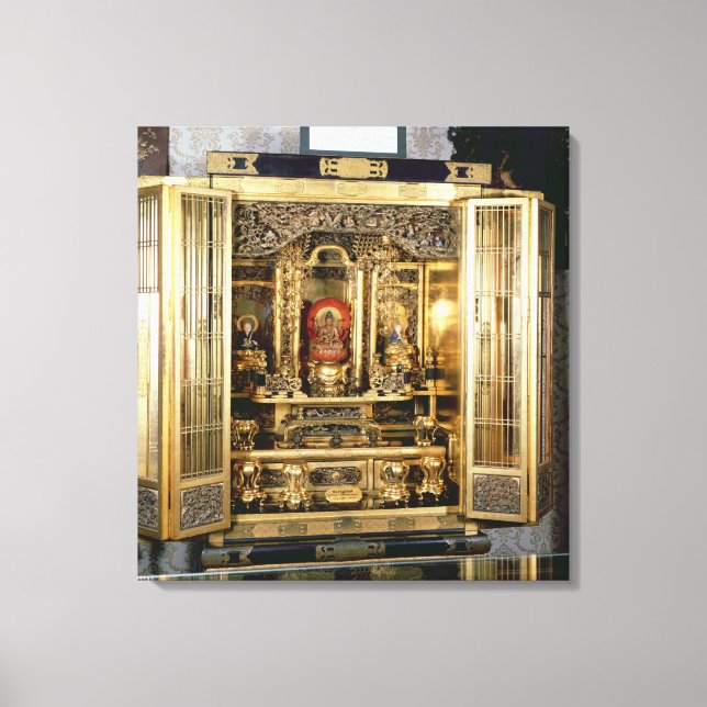 Lienzo Santuario Butsudan de un palacio de Damio en Kioto (Anverso)