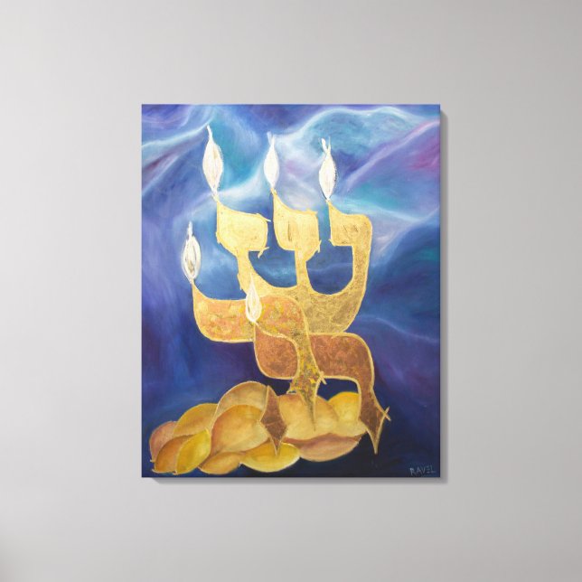 Lienzo Sarah (Anverso)