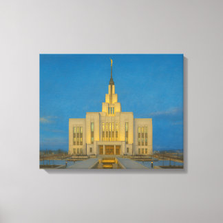 Lienzo Saratoga Springs Utah Temple Painting™ LDS Canvas
