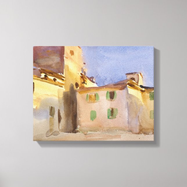 Lienzo Sargent John Singer - Borgo San Lorenzo (Anverso)