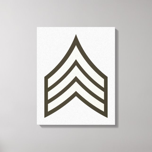 Lienzo Sargento del ejército (Anverso)