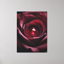 Lienzo Satinheart Rouge – Gemstone Rose Canvas
