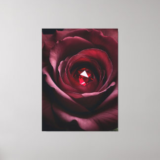 Lienzo Satinheart Rouge – Gemstone Rose Canvas