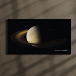 Lienzo Saturn at Spring Equinox, Cassini-Huygens<br><div class="desc">This beautiful view of Saturn was captured by the robotic explorer Cassini a day and a half after the planet's spring equinox, which occurs only about once every 15 Earth years. Photograph is a mosiac of 75 exposures taken in quick succession and show the planet and some of its moons...</div>