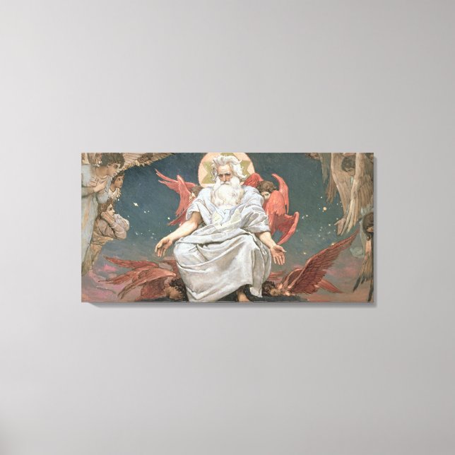 Lienzo Savaoph, Dios el Padre, 1885-96 (Anverso)