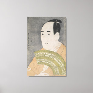 Lienzo Sawamura Sojuro III en el papel de Ogishi