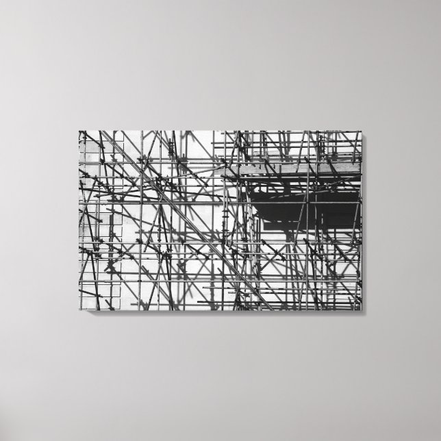 Lienzo Scaffolding (Anverso)