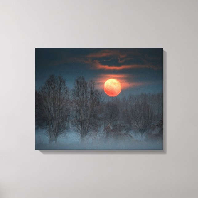 Lienzo Scalenghe en Piamonte, Italia (Anverso)