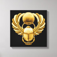 Scarab egipcio de oro