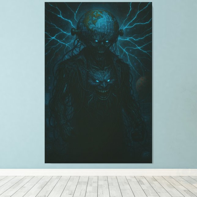 Lienzo SCI-FI Canvas Print (Insitu (piso de madera))