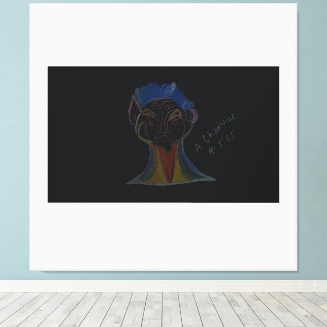 Lienzo Sci-fi Hybrid Stretched Canvas  (Insitu (piso de madera))