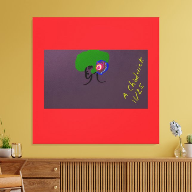 Lienzo Sci-fi Seashell Creature (Insitu (Sala de estar))