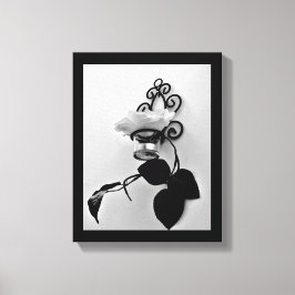 Lienzo Sconce de flores de hierro