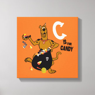 Lienzo Scooby-Doo | C es para Candy