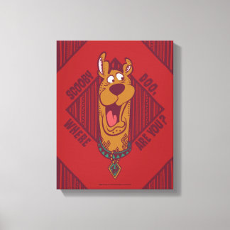 Lienzo Scooby-Doo donde está usted gráfico tribal
