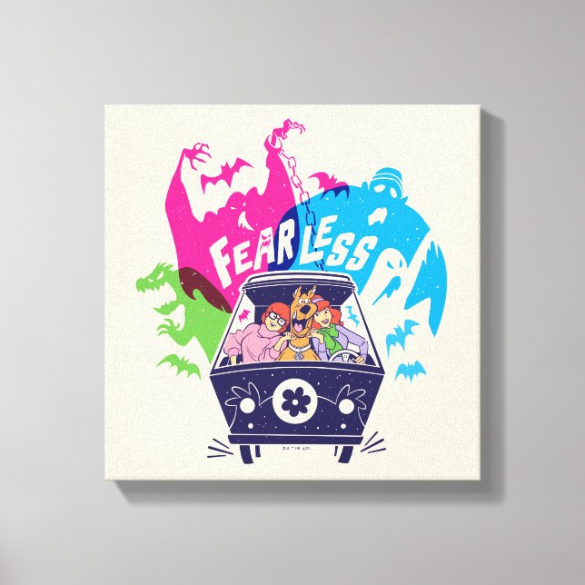 Lienzo Scooby-Doo | La máquina misteriosa (Anverso)