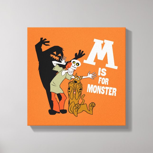 Lienzo Scooby-Doo | M es para Monster (Anverso)