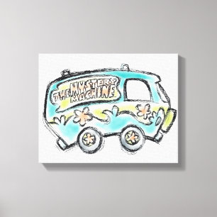 Lienzo Scooby-Doo Mystery Machine Sketch