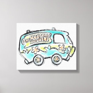 Lienzo Scooby-Doo | Mystery Machine Sketch