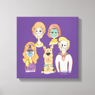 Lienzo Scooby-Doo | Nuestras máscaras de Halloween