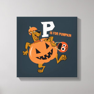 Lienzo Scooby-Doo   P es para Calabaza