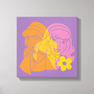Lienzo Scooby-Doo | Retrato de flores de Daphne