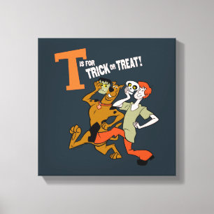 Lienzo Scooby-Doo   T es para Truco o Tratamiento