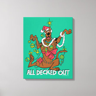Lienzo Scooby-Doo Todos Decorados