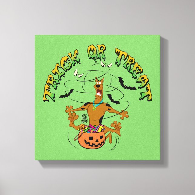 Lienzo Scooby-Doo | Trick of Treat (Anverso)