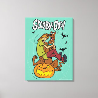 Lienzo Scooby-Doo y Shaggy Halloween