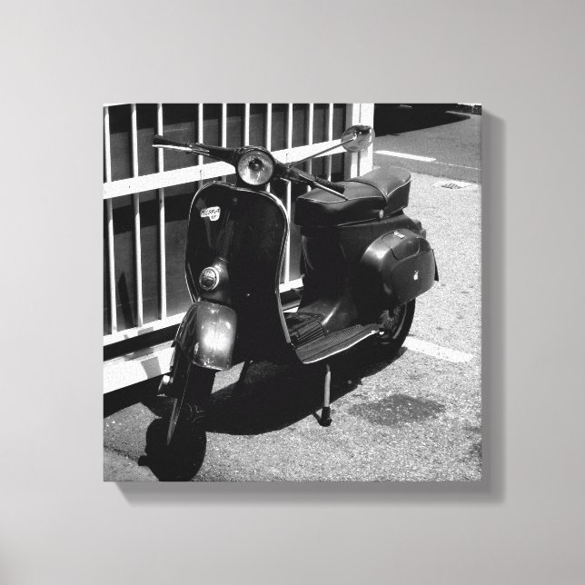 Lienzo Scooter (Anverso)