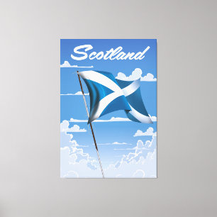 Lienzo Scotland Saltire