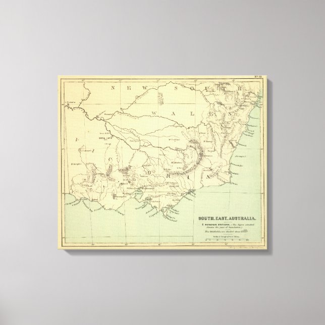 Lienzo SE Australia (Anverso)