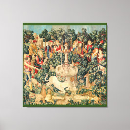 Lienzo Se encuentra el unicornio